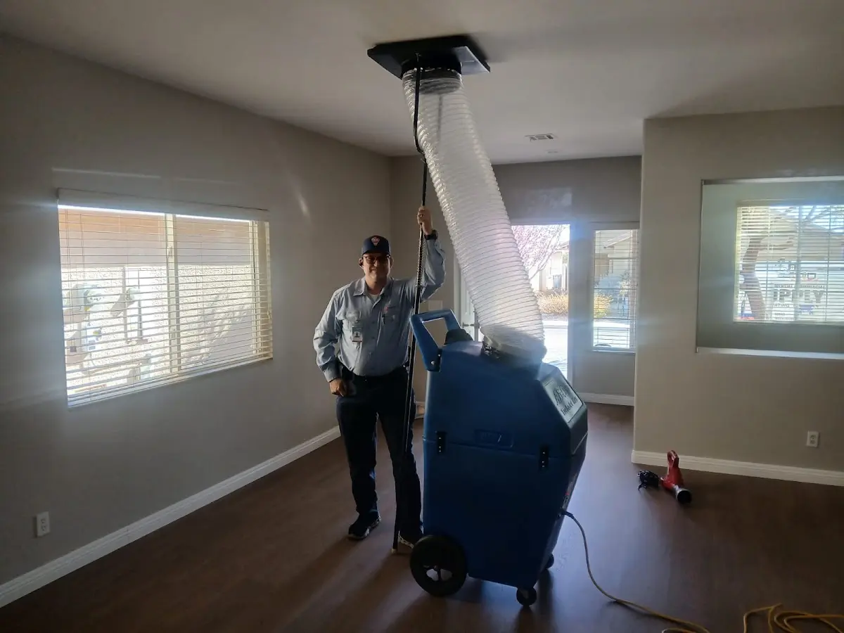 Professional Dryer Vent Cleaning work inside a Coto de Caza home